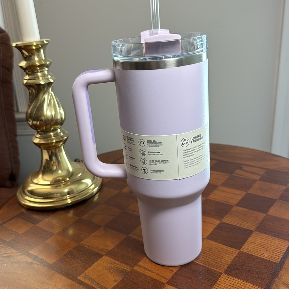 40 oz orchid Stanley insulated tumbler - Picture 5 of 8